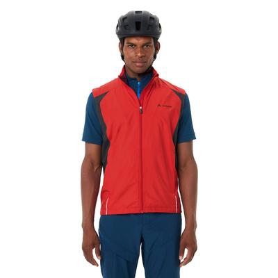 Fahrradjacke VAUDE "Men's Dundee Classic ZO Jacket", Herren, Gr. 3XL, rot (mars rot), Web, Obermaterial: 100% Polyester. Futter: 100% Polyester, normal, abnehmbar elastischer Bund, Jacken Fahrradjacke, für Radsport und Outdoor-Aktivitäten,...