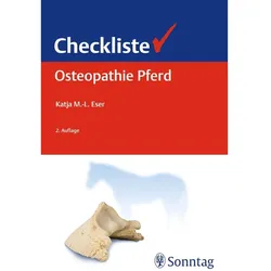 Checkliste Osteopathie Pferd, Ratgeber von Katja Eser