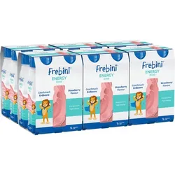 Frebini Energy Trinknahrung Erdbeere für Kinder 6X4X200 ml
