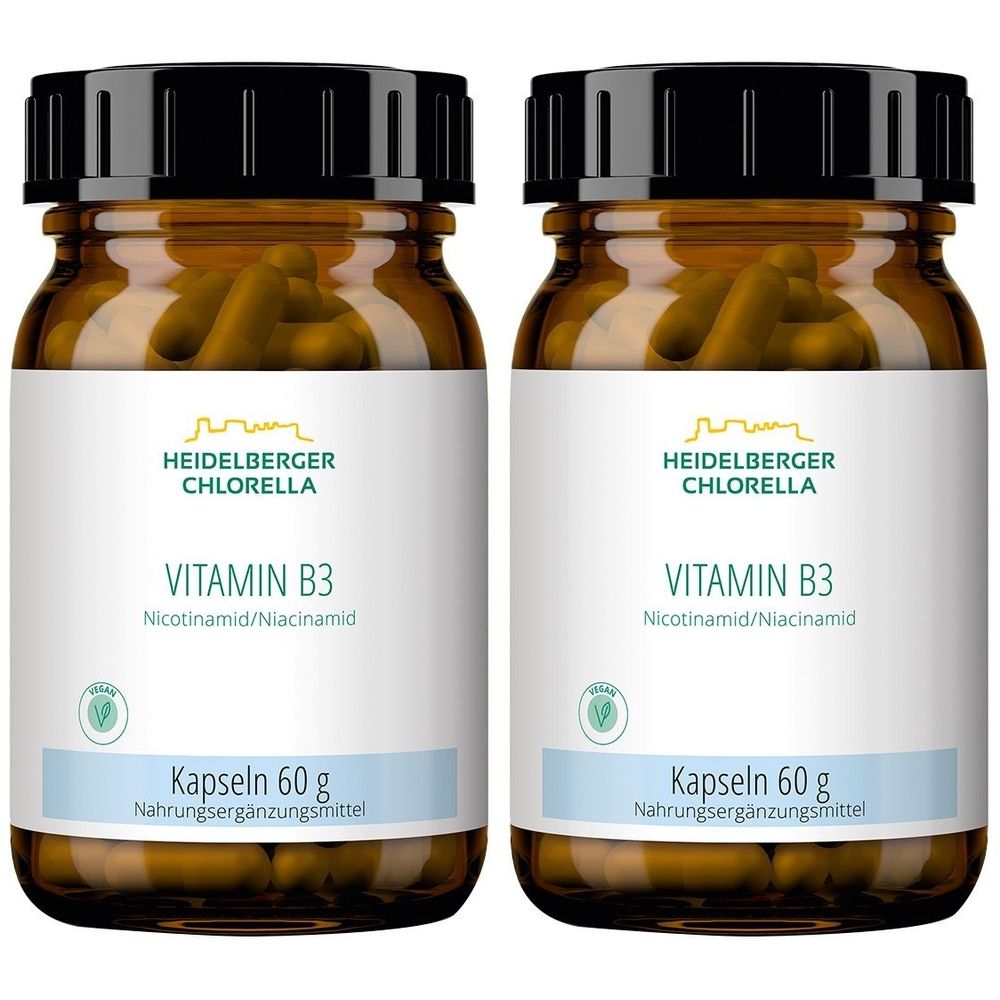 Vitamin B3 Nicotinamid Kapseln 2x 2x120 St