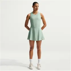 NIKE Victory Dri-FIT Mid-Waist Skort Damen 006 - steam/white L