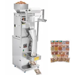 VEVOR Pulververpackungsfüllmaschine Vollautomatische Abfüllmaschine 10-500g, Intelligentes Wiegen Abfüllen & Abpacken, Edelstahl, Bodenaufstellung, Ideal für Nüsse Samen Tee Kaffeebohnen Gewürze Mehl