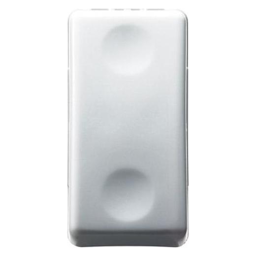 Gewiss ONE-WAY SWITCH 1P 250V ac - 16AX - NEUTRAL - 1 MODULE - SYSTEM WHITE (GW20571-Gewiss-)
