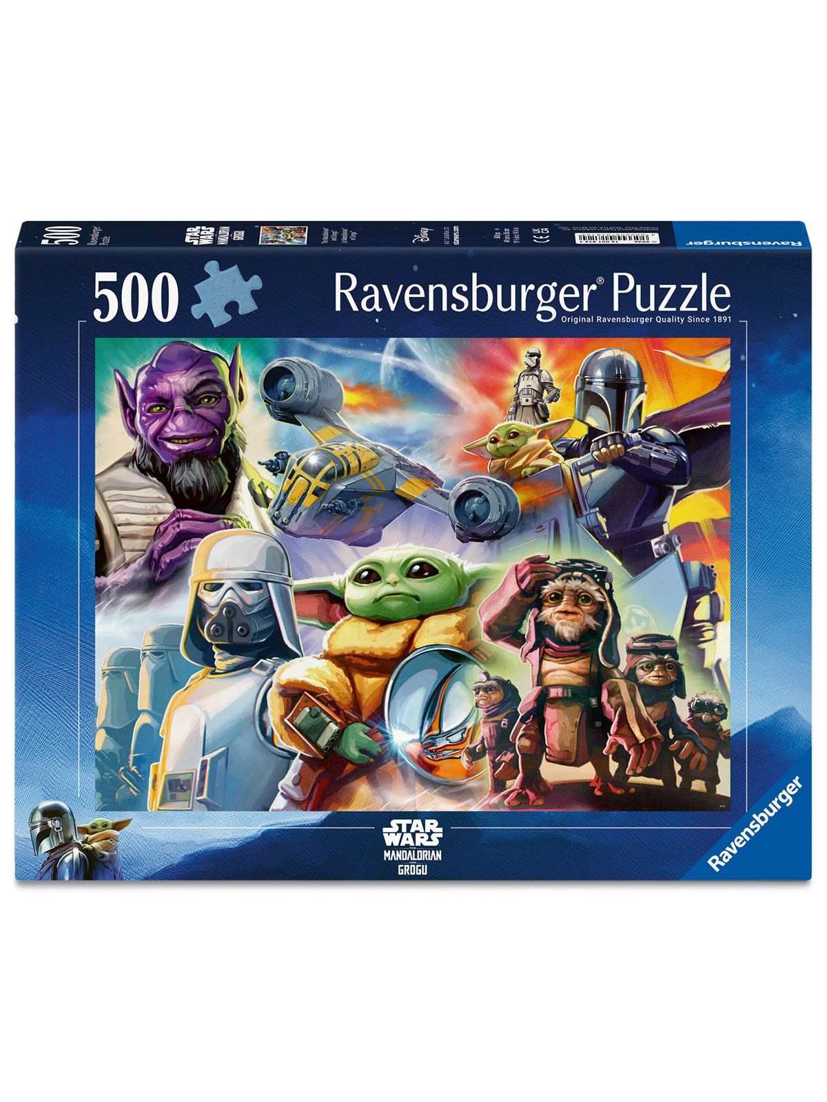 Ravensburger The Mandalorian und Grogu 500p Puzzle