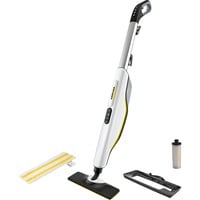 SC 3 Upright EasyFix, Dampfreiniger weiß/schwarz, 1.600 Watt, mit Bodenreinigungsset EasyFix