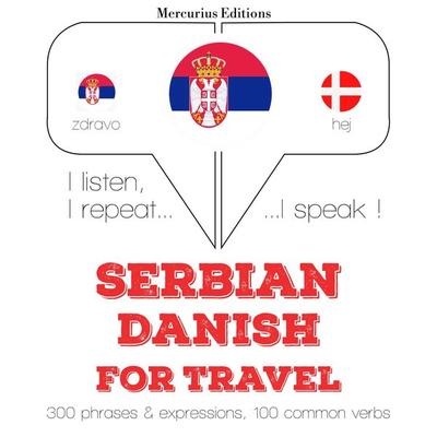 Travel words and phrases in Danish - JM Gardner, Audio, 9782821140417