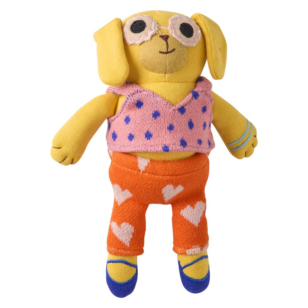 Rice - Kids Knitted Soft Toy in Dog Shape - Diana (KITOY-DOG) (KITOY-DOG)