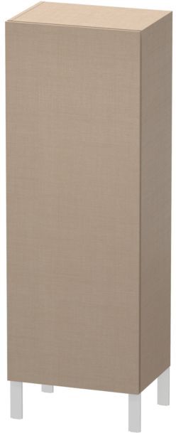 Duravit L-Cube Halbhochschrank LC1179R7575 50x36,3x132cm, Tür rechts, leinen