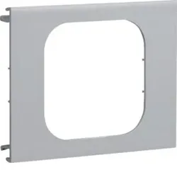 Hager L96007030 Blende 1-fach R18 PVC BR OT 100 sgrau