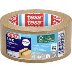 tesa PAPER ULTRA STRONG 56000-00000-00 Packband Braun (L x B) 25 mm x 50 mm 1 St.