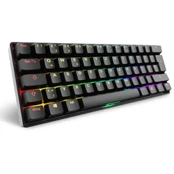 Sharkoon 100065629 Tastatur Haus USB QWERTZ Deutsch Schwarz
