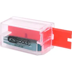 KS Tools Ersatz-Kunststoff-Schaberklingen, 10er Pack - 911.8128