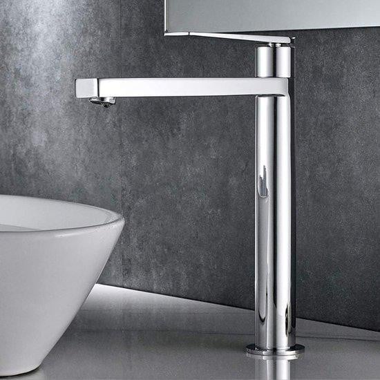 Benza Ibenzoa waterbesparende éénhendel wastafelmengkraan, chroom, 235 mm