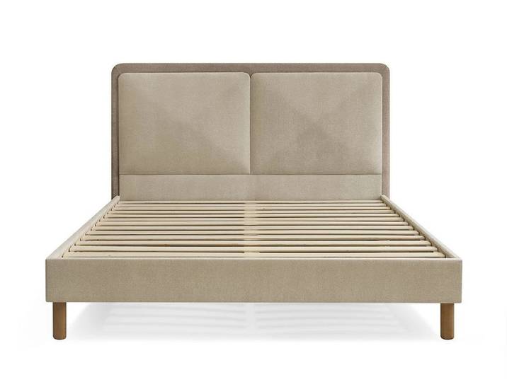 Bett BOBOCHIC MARA 180x200cm holz taupe