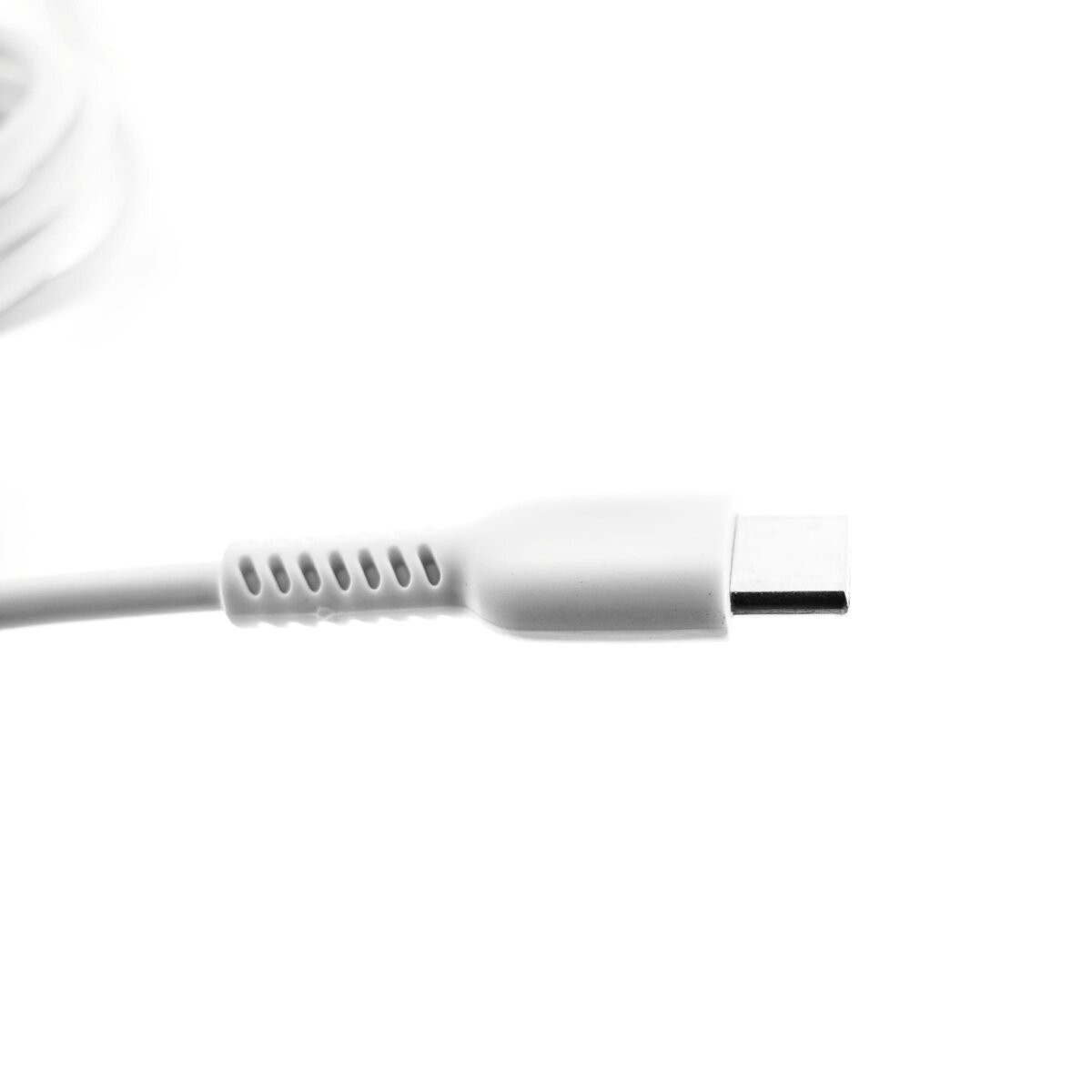 HEITECH USB-C naar USB-C kabel, 1 meter, wit