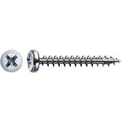 SPAX 0231010400165 Halbrundschrauben 4 mm 16 mm Kreuzschlitz Pozidriv Stahl 1000 St.