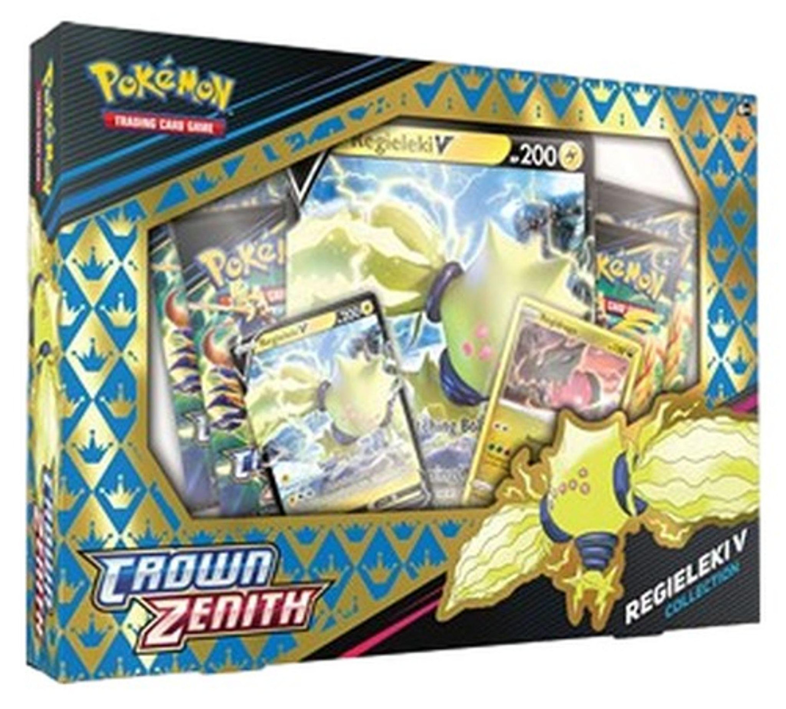 Pokemon Crown Zenith Regieleki V Collection van The Pokemon Company