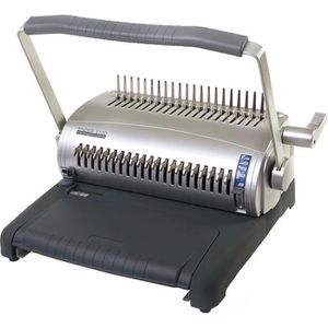 Pavo Bindegerät Profmaster S100, A4, manuell, Plastikbindegerät, 21 Ringe, bindet 500 Blatt