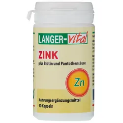 Zink+vit.b5+biotin Kapseln 90 St