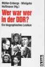 Helmut Müller-Engbers - Wer war wer in der DDR? Ein biographisches Lexikon - Preis vom 02.10.2026 23:42:20 h