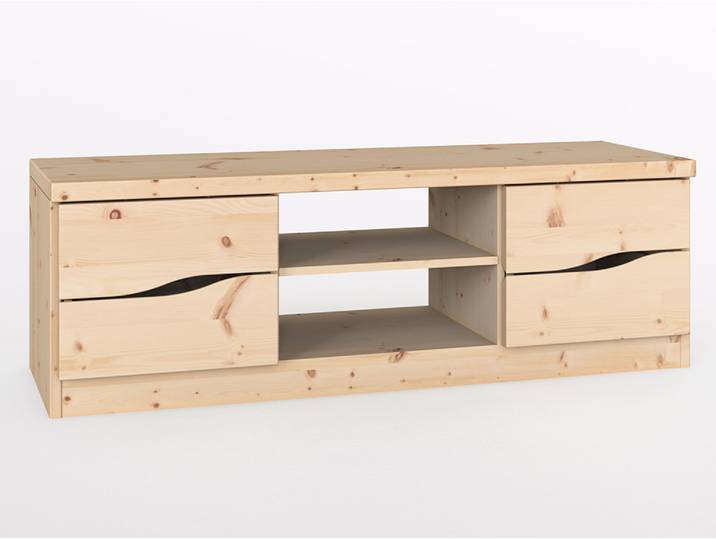 Lowboard „Astrid“ Zirbe Massivholz Zirbe