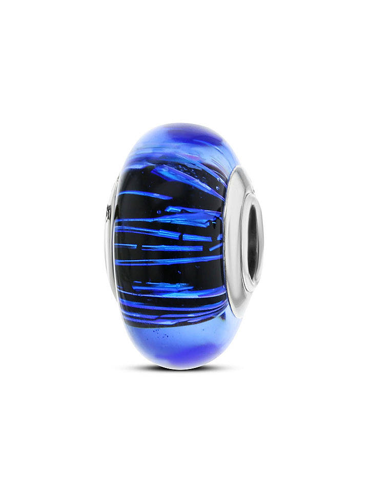 CHARM'S Silber-Bead mit Glas - onesize