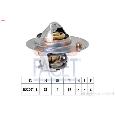 FACET Thermostat, Kühlmittel 78825s