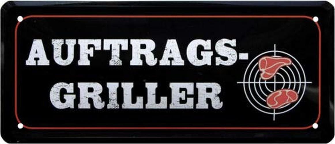 Retro Metalen Wandbord voor Grillfeest Decoratie