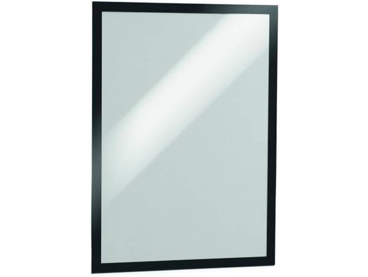 Durable Duraframe Zelfklevend Magnetisch Infokader, A3, 2 stuks, zwart