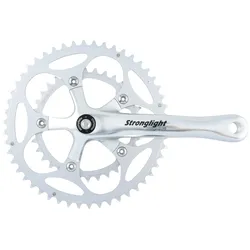 Stronglight Impact Compact Kettenradgarnitur 34/50 Zähne 175 mm silber