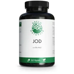 GREEN NATURALS Jod aus Bio-Kelp 200 ug 365 St