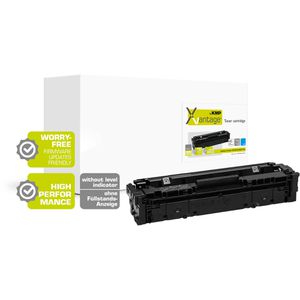 KMP kompatibel für HP 207X, W2211X, 2450 Seiten, cyan,  Toner Xvantage