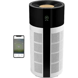 DUUX DXPU03 Tube Smart Luftreiniger Weiß (55 Watt, Raumgröße: 75 m2, Vorfilterung, H13- und Aktivkohlefilter)