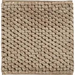 Onyx Badematte 60 x 60 cm, sandfarben