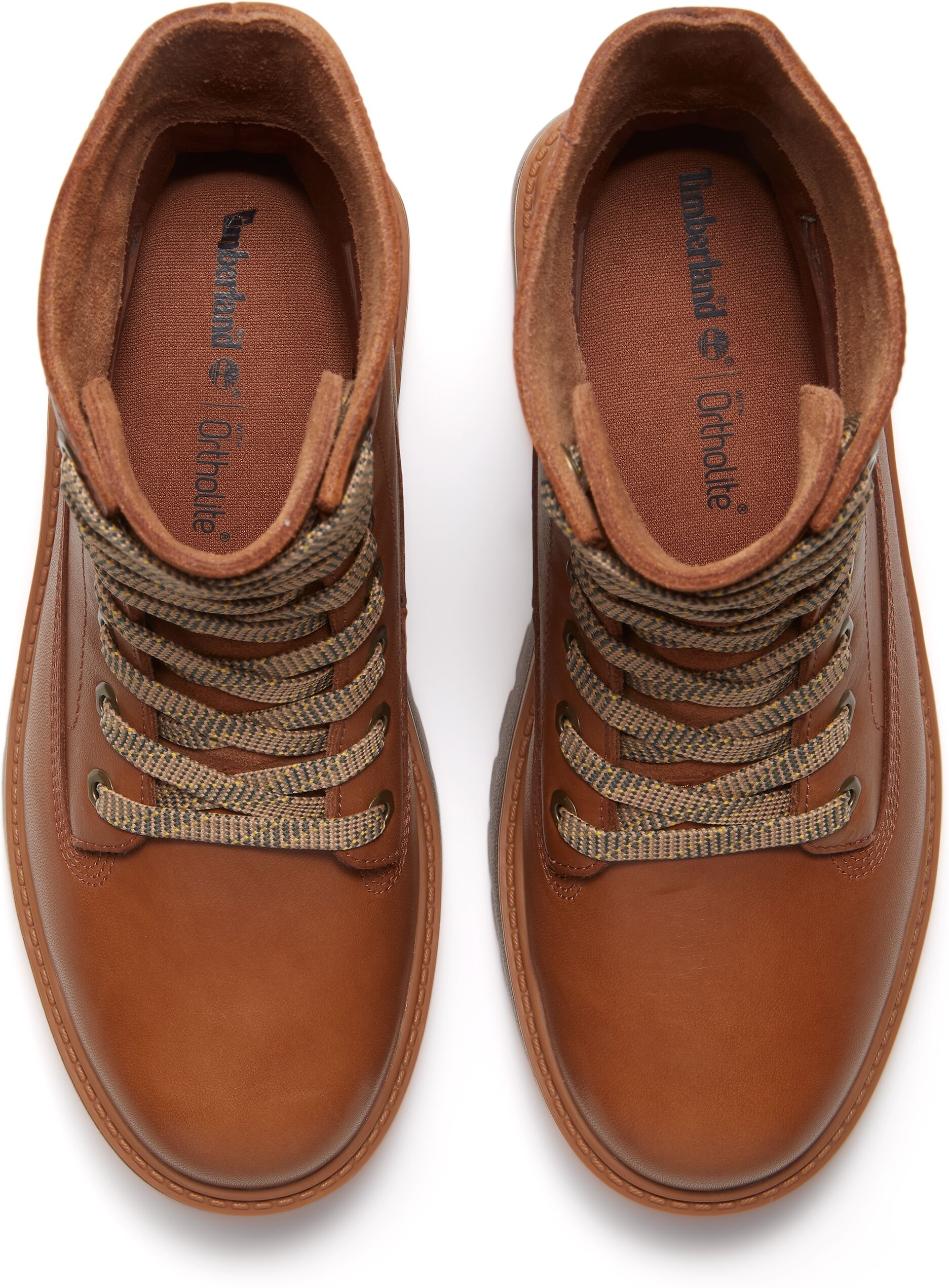 Schnürboots TIMBERLAND "STONE STREET - MID LACE BOOT", Damen, Gr. 38,5, braun (rust full grain), Leder, Schuhe Schnürboots rust full grain 38,5