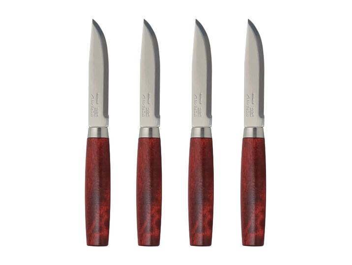 Morakniv Mora Messer Classic Steak Knife 4er Pack Rot