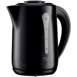 Adler AD 1244 Wasserkocher 2,5 L XXL Kunststoff schwarz – leistungsstark & sicher