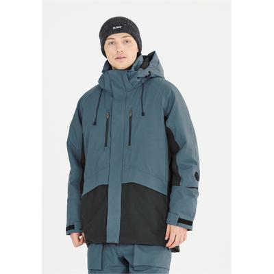 Skijacke SLOPE "Kenai", Herren, Gr. M, blau, 100% Polyester, unifarben, normal, ohne Ausschnitt, Jacken Skijacke, mit warmem Futter und hochwertigem Wetterschutz