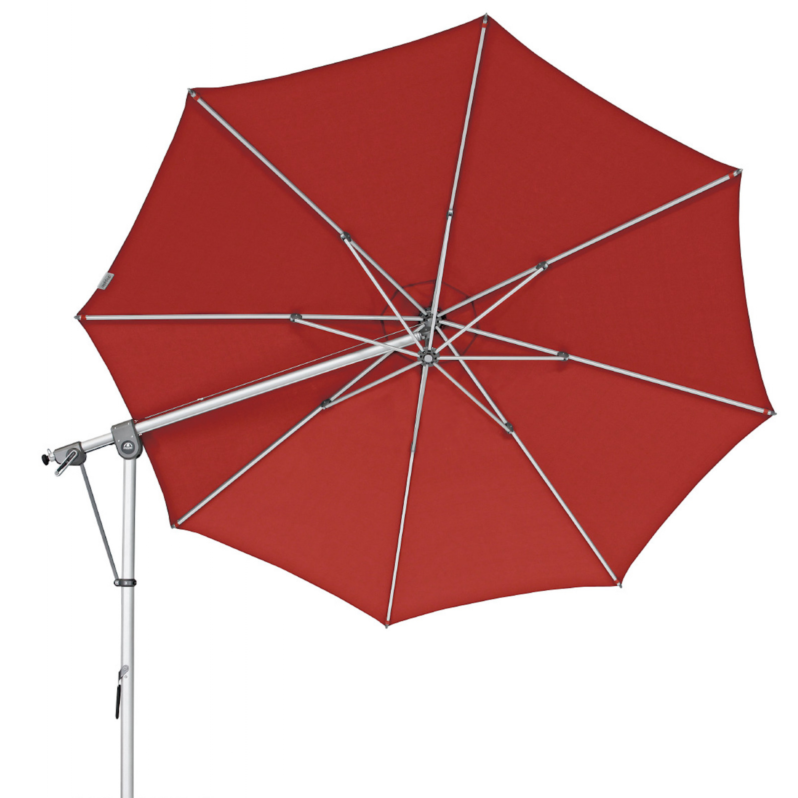 Doppler Expert 350 Pendelschirm Sonnenschirm 8 Farbvarianten Ampelschirm 438247 T809 Rot