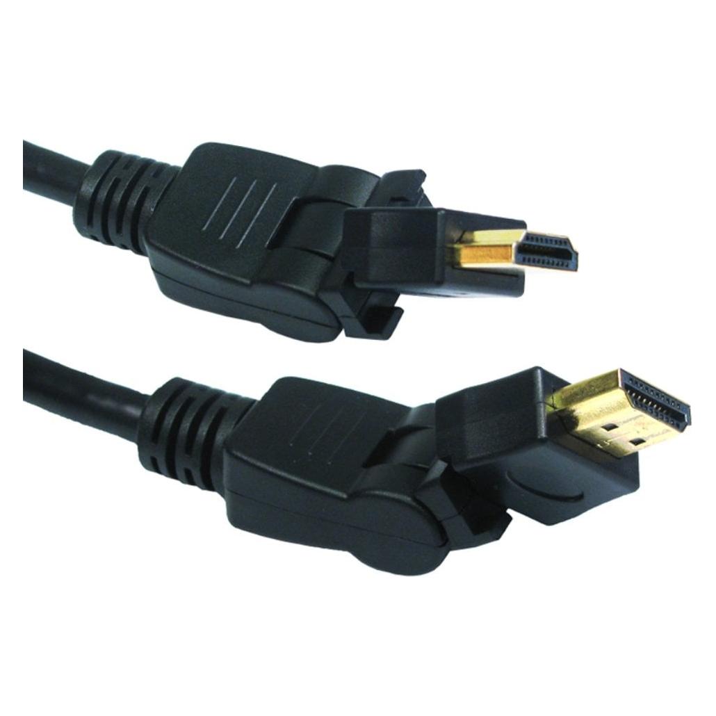 Cables Direct 5m HDMI Swivel Cable (5 m) (CDLHD4-SW05)