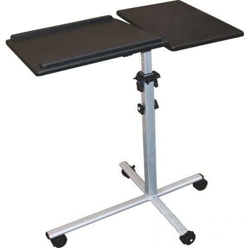 InLine Notebook-/Beamer-Wagen, Höhe 70-90cm - schwarz