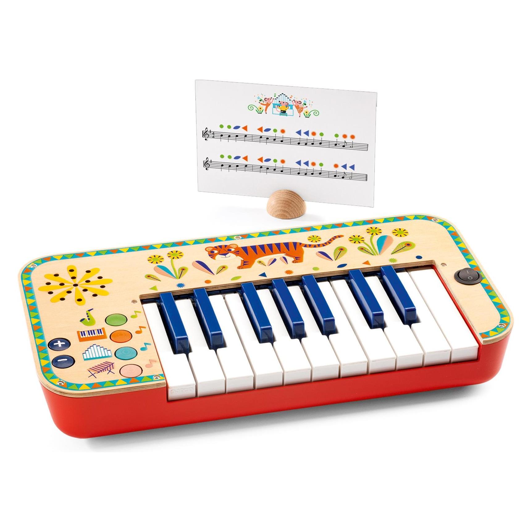 Djeco Keyboard (Deutsch, Englisch, Französisch, Italienisch) (DJ06023)