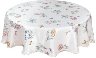 Lenox Butterfly Meadow Damask Tablecloth
