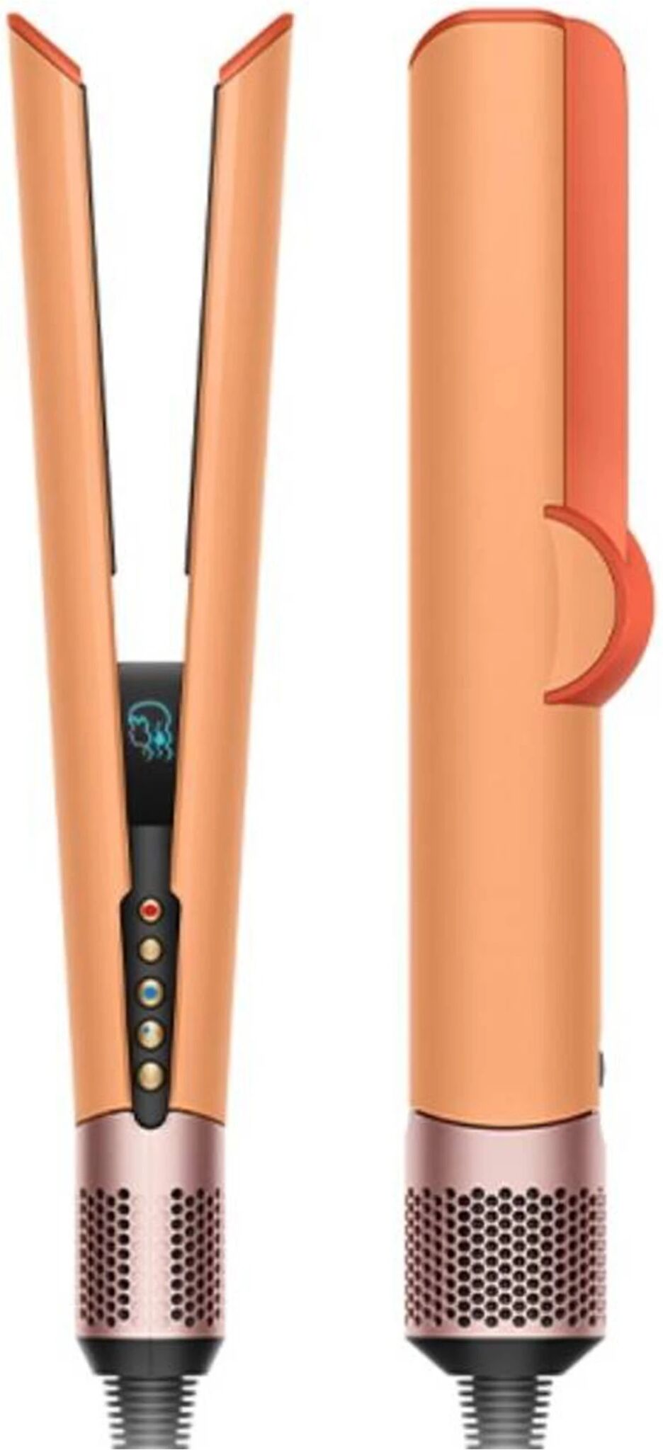 Dyson Airstrait Hair Straightener - Ceramic Apricot & Topaz
