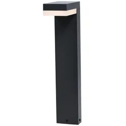 Ledvanve LED-Wegeleuchte Endura Hybrid Venus 50cm 4W dunkelgrau - Leuchte kann Solarenergie als auch Strom nutzen