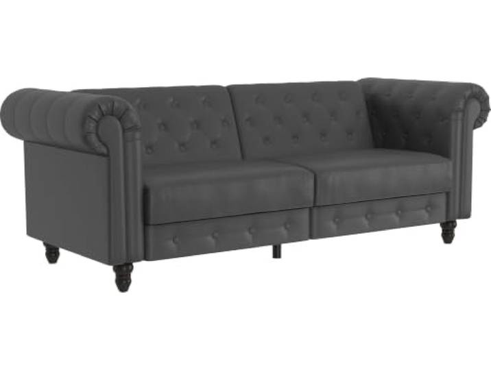 Felix Schlafsofa 3-Sitzer PU Grau