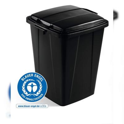 Durable Set DURABIN 90 ECO schwarz mit Deckel