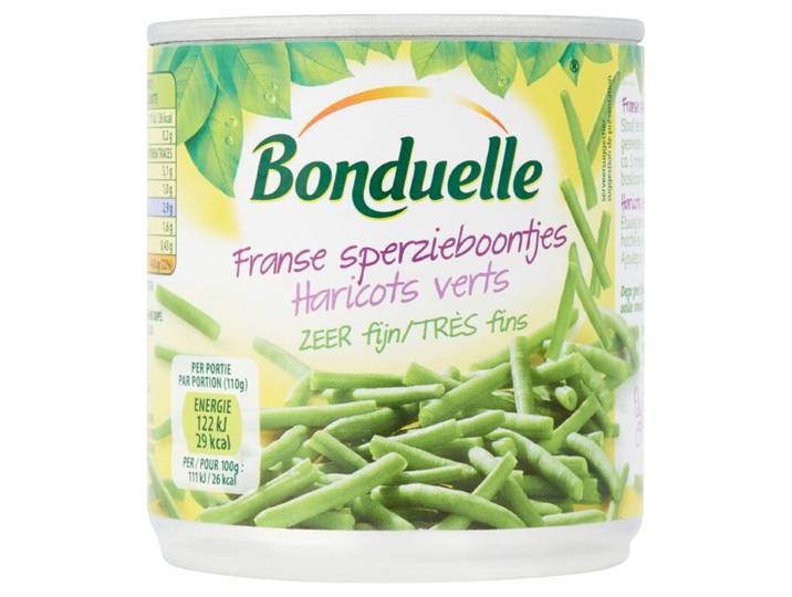 Bonduelle zeer fijne franse sperziebonen - 200 g
