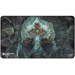 ULTRA PRO Commander Series #5 - Three Color Wedge - Myrkul Stitched Playmat for Magic: The Gathering