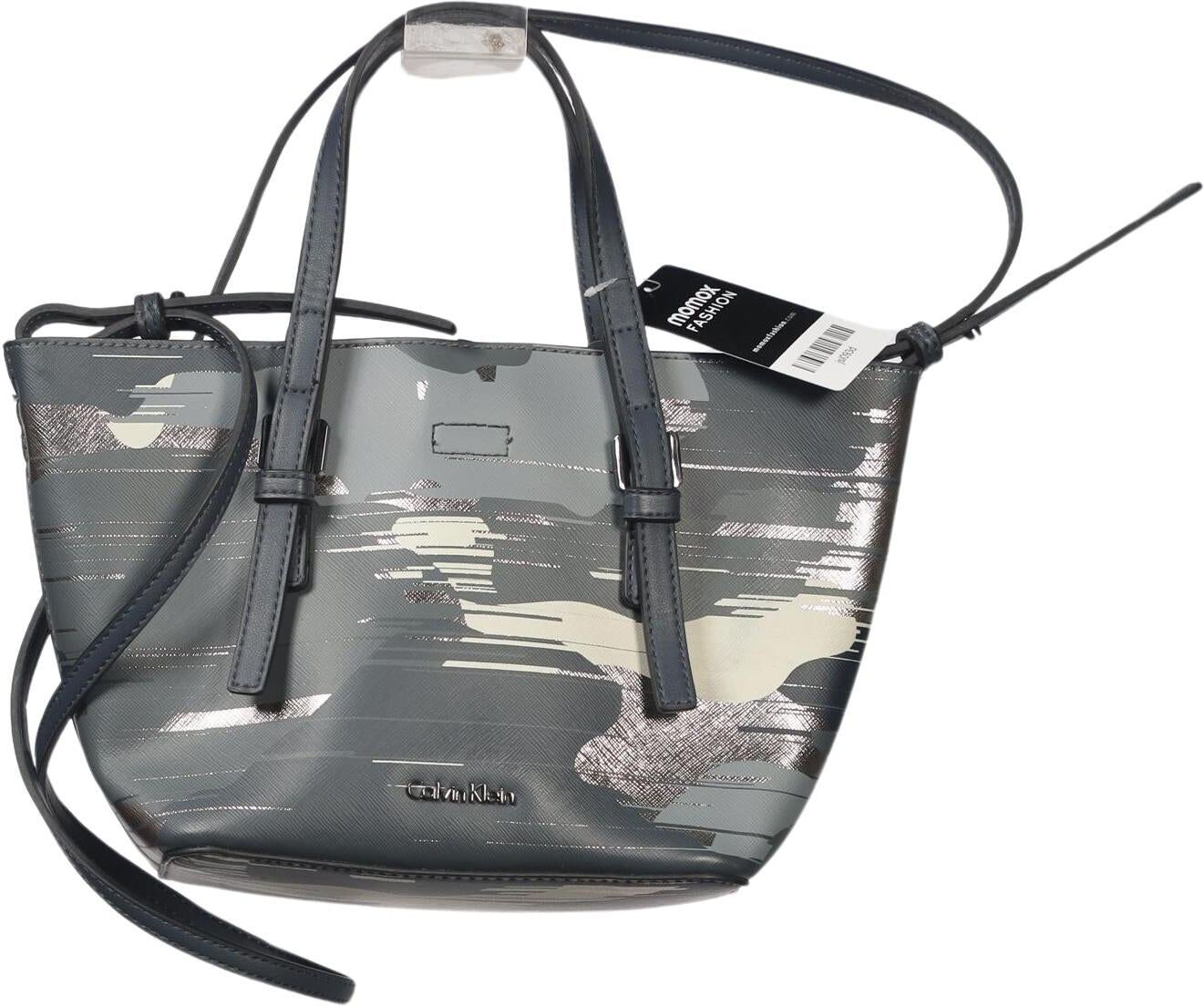 Calvin Klein Damen Handtasche klein, Mehrfarbig, Kunstleder - Second Hand